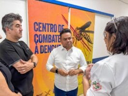 Prefeito Teco inaugura Centro de Combate à Dengue no PS Central.
